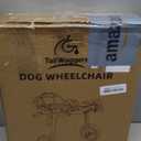 TailWaggers Dog Wheelchair for Back Legs | Adjustable Mobility Aid | All-Terrain Wheels (15-25lbs,12-17")