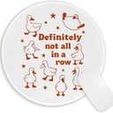 2 x Funny Mouse Pad, Inspirational Motivational Mouse Computers Laptop Home Office Desk Accessories, 7.9x7.9 Inch