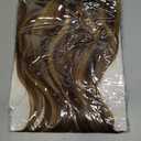 S-noilite One Piece Clip in Extensions Human Hair 5 Clips 3/4 Full Head Medium Brown to Dark Blonde Hair Extension for Women,One-Piece Design Clip on Hairpieces 20 Inch 95g