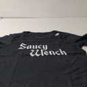 Funny Renaissance Fair Saucy Wench Medieval Womens T-Shirt (X-Small, Black)
