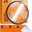 K&F CONCEPT 77mm Bilateral Blur Ghost Motion Filter Super Speed Effects for Camera Lens Clear Optical Glass with Cleaning Cloth