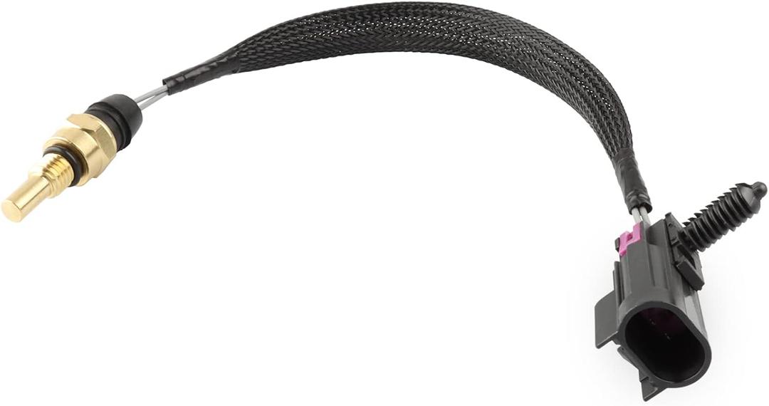 Coolant Temperature Sensor 213-4233, 2134233 Compatible with Buick Chevy GMC Hummer Isuzu - 2004-2012 Colorado Canyon, 2006-2009 Trailblazer Envoy, 2006-2010 H3, 06-07 Rainier, 06-08 Ascender, More