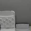 Ubbi Vertical Baby Bottle Drying Rack, Space Saving Countertop Drying Rack Baby Accessory, Gray