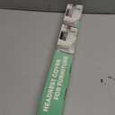 Recliner Headrest Protector,Non Slip Waterproof Headrest Cover,Leather Recliner Headrest Cover for Sofa,Furniture,Living Room,Office Chair 17x27 in(Brown) (Elastic)