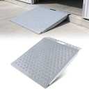 29" x 24" Heavy Duty Shed Ramp for Riding Mower, 1000 lbs Capacity Lawn Tractor Loading Ramp, Anti-Slip Metal Ramp for ATV, Motorcycle, Snow Blower & Garden Equipment, 1PC