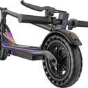 VOLPAM Electric Scooter, 350W/500W Motor, Long Range 15/17/21/28Miles, 19 Mph Top Speed