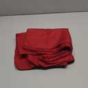 TableLinensforLess [12 Pack, Cherry Red] Cloth Napkins 17x17 Inches, 100% Polyester Dinner Napkins with Hemmed Edges, Machine Washable Napkins Ideal for Parties, Weddings and Dinner