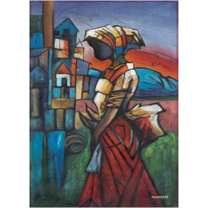 Makoti 750 Piece Premium Jigsaw Puzzle Fine Art Adults Teens Gift His Hers Inclusive African Mulitcultural