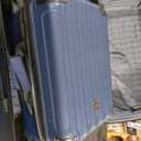 Travelers Club Midtown Hardside 4-Piece Luggage Travel Set, Navy Blue, 26",20",15",10"
