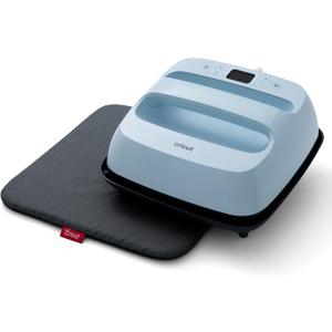 Cricut EasyPress 3 Heat Press Machine (9"x 9") with Heat Press Mat (15" x 12"),Blue