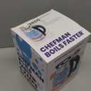 Chefman Glass Electric Kettle for Boiling Water, 1.8L 1500W, with Tea Infuser, Keep Warm Function, Auto Shut Off, Boil-Dry Protection, BPA Free, Hot Water Boiler, Electric Tea Kettle - Stainless Steel