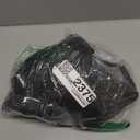 Vorspack Clear Backpack Heavy Duty PVC Transparent Backpack with Reinforced Strap Stitches & Large Capacity for College Workplace Security - Black