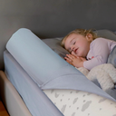 ComfyBumpy Bed Bumper for Toddlers 52" x 5" – Foam Rail Guard with NonSlip Stability | Safer & More Secure Convex Design | Fits Twin, Full, Queen & King Mattresses