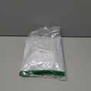 Lion bear 10 Pack Reusable Colored Organics Baby Washcloths, Soft Absorbent Organic Cotton Washable Saliva Towel Face Wipes, Newborn Bath Face Towel, Natural Baby Wipes for Sensitive Skin (White)