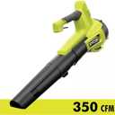 RYOBI ONEAND 18V 100 MPH 350 CFM Cordless Battery Variable-Speed Jet Fan Leaf Blower Tool