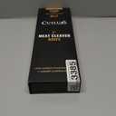 Cutluxe Meat Cleaver Knife  Ultra Sharp 7" Meat Cleaver, Butcher Knife, High Carbon Stainless Steel Blade, Full Tang Pakkawood Handle  Shinobi Series (Brown)