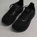 Slow Man Wide Toe Box Shoes for Men - Cushioned Road Running Shoe Non Slip Mens Walking Sneakers for Wide Feet Comfortable Athletic Gym Workout Sneaker, All Black, 43