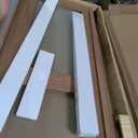 FREDBECK Bifold Door for 36x80 Opening (Double 18x80),Glass Interior Doors