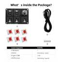 UniTak3D DIY Creative Model Kit for 3D Printed Macro Keyboard Components Compatible with Bambulab P1P/P1S,A1/A1 Mini,X1/X1C/X1E and Other 3D Printers-3D Printed Parts NOT Included