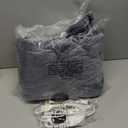 Homemate Heated Blanket Electric Throw - 50"x60" Heating Blanket Throw 1/2/4/6/8 Hours Auto-Off 10 Heat Level Over-Heat Protection Flannel Sherpa ETL Certification (01 - Light Grey)