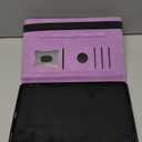 Samsung Galaxy Tab S6 Lite 10.4" 2020 SM-P610/ SM-P615 Case PU Leather Multiple Angle Stand Flip Case with Card Slot for Galaxy Tab S6 lite 10.4 inch 2020 Mandala Flower - Purple