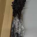 Hananona 10 Pcs Babys Breath Artificial Flowers Black Fake Silk Flowers for Halloween Home Decor Floral Arrangement Table Centerpieces (10, Black)