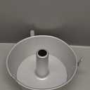 Fox Run Aluminum Angel Food Pan 10.75", Reinforced Cake Pan (Silver)