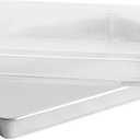 Nordic Ware Extra Large High-Sided Baking Pan, 21.1 x 15 x 2 inches, XL Big baking pan Natural Uncoated Aluminum, Reinforced Steel Rim Prevents Warping, Big Batch with Lid