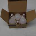 LED Light Bulbs 60W Equivalent, A19 Light Bulb Soft White 2700K 800LM 8.5 Watt, Non-Dimmable Standard Light Bulbs E26 Medium Base, 6 Pack (Soft White-60w)