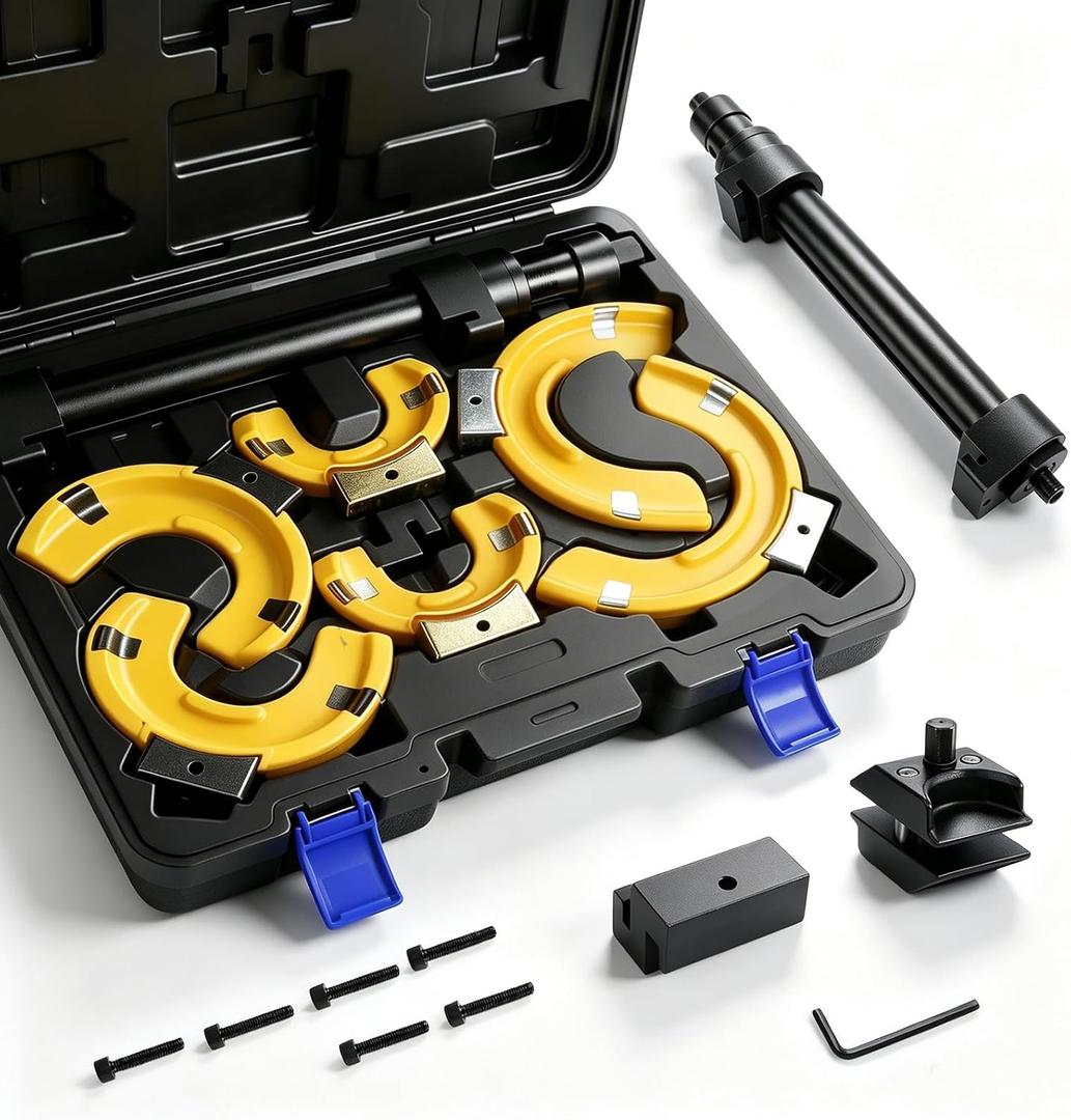 Heavy Duty On-Vehicle Strut Spring Compressor Kit for SUVs and Trucks