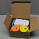 Elk and Friends 10oz Stainless Steel Kids + Toddler Drinking Cups | The Original Mason Jar with Sleeves + Lids | Silicone Straws | Smoothies | Storage Jar | Spill Resistant | Dishwasher Safe | 4 Pack (Green/Orange/Blue/Yellow)