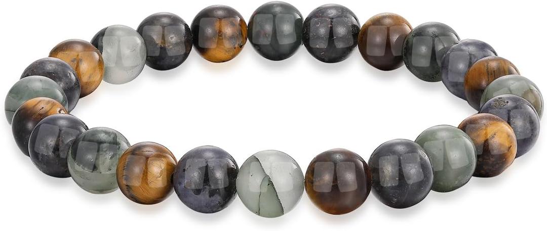 Crystal Vibe 8mm Bead Bracelets for 
Women Men