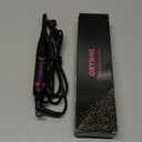 Small Flat Irons for Short Hair, 5s Ultra Fast Heat Up Pencil Flat Iron, Negative Ions Mini Flat Iron for Edges, 3/10'' Travel Mini Hair Straightener with Digital Temp Control, Easy to Use (Hot Pink)