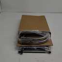 Pontoon Boat Ladder, Stainless Steel 3 Step Telescoping Boat Boarding Ladder with Wide Steps, Folding Boat Swim Ladder,Dock Ladder with Hand Railings Heavy Duty (Silver)