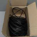 Cat6 Outdoor Ethernet Cable 150ft, Heavy Duty Double Jackets Internet Cord, Waterproof, Direct Burial, (from 25FT to 500 FT) Support PoE Cat6 Cat5e Cat5 Network, Cat 6 RJ45 Patch Cable with 25 Ties