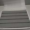 Large Stone Dish Drying Mat for Kitchen Counter, 24x16 Inches Foldable Food-grade Material Super Absorbent Diatomaceous Earth Mats with Self-drying for Dishes Sink Bathtub, Dark Grey (Dark Gray - 10 Slats)