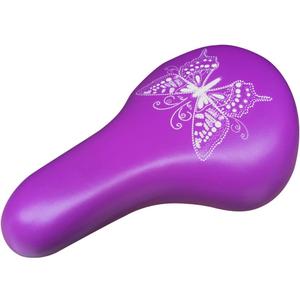 Kids Bike Saddle for 14 16 18 20 24 Inch Child Seat Children Seat for Boys Girls Bicycles (Purple)
