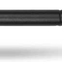 Curtain Rods for windows 30-46 inch,5/8 Inch Decorative Curtains Rods Set,Matte Black Splicing Single Window Curtain Rod with Brackets for Bedroom (Matte White, 24-70'')