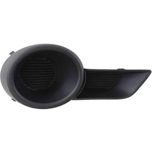 Parts N Go 2008-2010 Highlander Fog Light Cover Passenger Side Right Hand RH Black - 814810E040 TO1039120