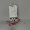 DEWENWILS 20A GFCI Switch Outlet Combo, Tamper-Resistant GFCI Electrical Outlet, 20 Amp GFCI Outlet, Weather Resistant Ground Fault Circuit Interrupter, Self-Test with LED Indicator, ETL Listed, White