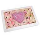 RIFMEAE 30-Pack 17" x 11" x 2.5" Cookie Boxes with Window, Large Bakery Boxes, Auto-Popup Treat Boxes for Cookies, Donuts [ White ]