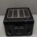 Cuisinart 4-Slice Compact Plastic Toaster, Black, CPT-142BKP1