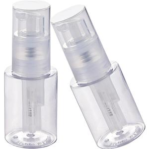 HSOMiD 2 Pack - Empty Powder Spray Bottle, Barber Powder/Talc Powder/Hair Fibers Sprayer, Applicator for Hair Salon, Cleaning, Plants, Misting & Skin Care (120ml)