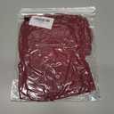 Avidlove Women Ruffle Skirt Ruched Waist Short Skirts Sexy Glitter Skirt Mini Lingerie Skirts (XX-Large Short, Dark Red)