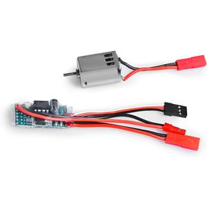 1/28 Brushed Motor and ESC (Electric Speed Controller) Mosquito Cart for 1/28 Wltoys Mini-Q Mini-D Upgrade Accessories Universal