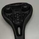 Velmia Bicycle Saddle - Comfortable Saddle for Men and Women - 3 Zone Concept - Waterproof Bicycle Seat with Ergonomic Design