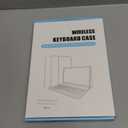 MORECOO for Samsung Galaxy Tab A9 Plus Case with Keyboard 11 inch 2023 (SM-X210/X216/X218), A9 Plus Tablet Case with Detachable Wireless Keyboard, Black
