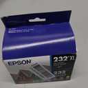 EPSON 232 Claria Ink High Capacity Black & Standard Color Cartridge Combo Pack (T232XL-BCS) Works with WorkForce WF-2930, 2950 and Expression XP-4200, 4205