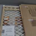 Toddleroo by North States - Diamond Mesh Wooden Baby Gate: Pressure Mounted Baby Gate for Doorways - Adjustable 26.5 to 42 Inches Wide - 23 Inches Tall