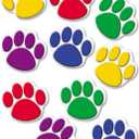 Teacher Created Resources Colorful Paw Prints Accents (TCR4114)